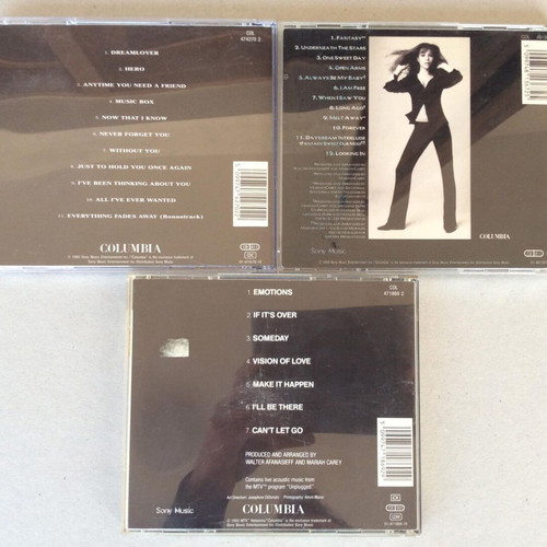 Mariah Carey 3 CD pack like new, R&B / Soul