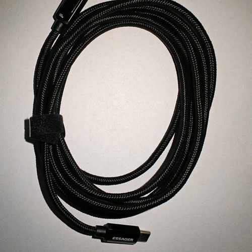Essager USB Type-C Cable 100W 2m with Screen new