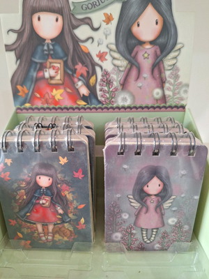 Santoro set of 6 notepads for kids party new