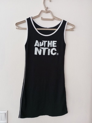 Authentic black bodycon mini dress XS/S with cat earrings gift