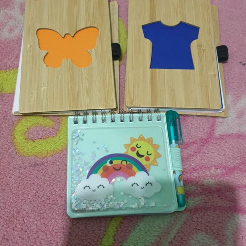 Notepads new, all together