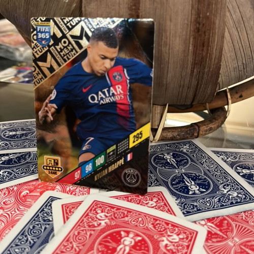 Kylian Mbappe X-Rare Panini FIFA football card