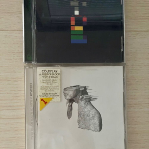 Coldplay A Rush of Blood to the Head and X&Y CD used, rock