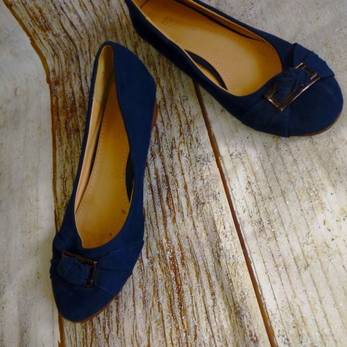 Suede ballerinas *JFLOWERS*. In excellent condition.
