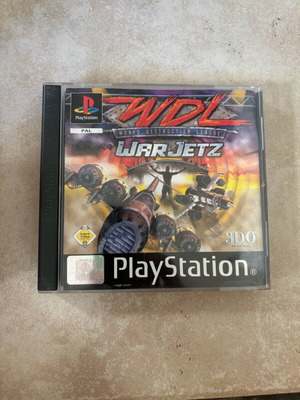 WDL Warjetz PlayStation 1 used, moderate case, complete German version