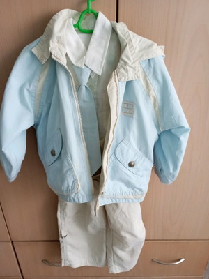 Children's set for boy like new, size 2, spring outfit