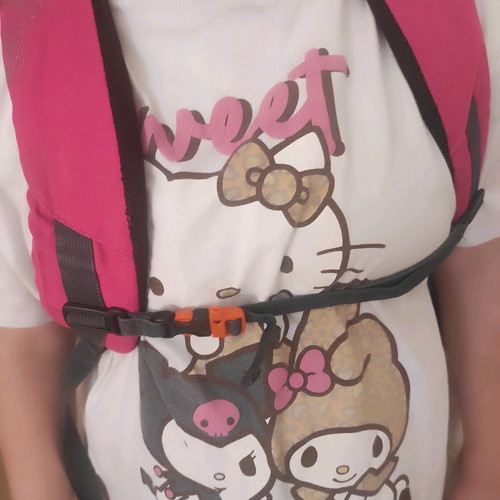 Polo school bag for girls like new with waist strap