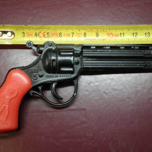 Vintage Greek toy gun PILAZ No3 "SUPER GUN" in good condition