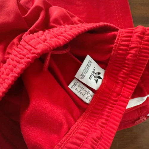 Adidas Firebird men's tracksuit like new, size 40/42, red