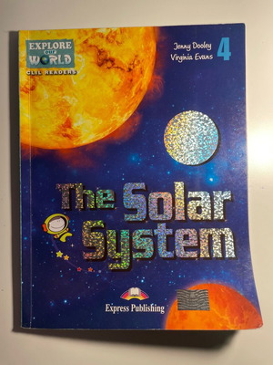 The Solar System book like new, English learning for children