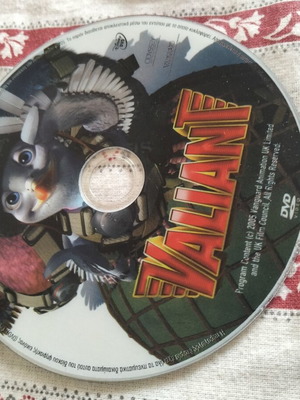 Valiant DVD children's movie, like new, dubbed