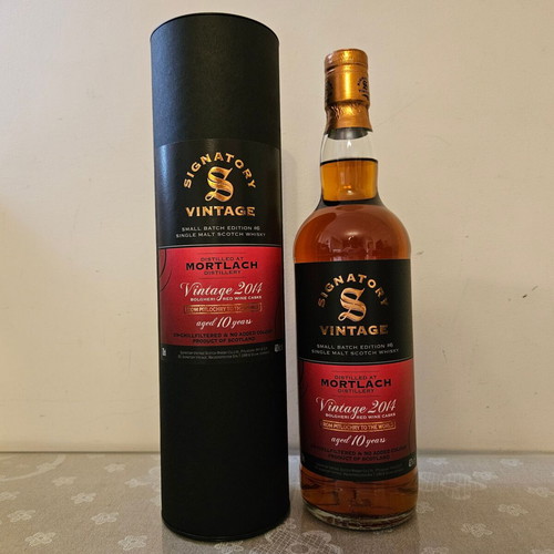 Mortlach Vintage 2014 - 10yo Signatory Vintage new whisky 700ml