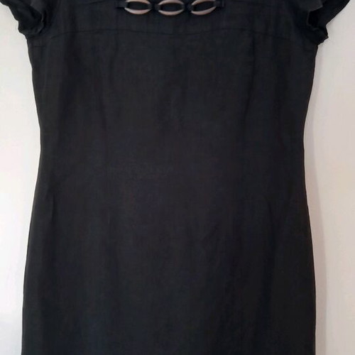 Katestorm linen dress like new, black