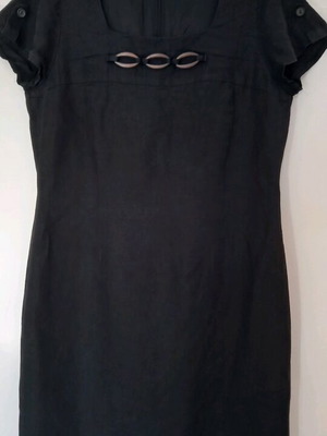 Katestorm linen dress like new, black