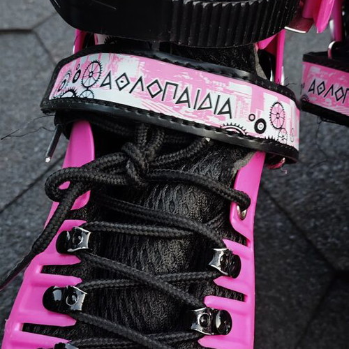 3k adjustable rollers with wheel configuration and ice blades