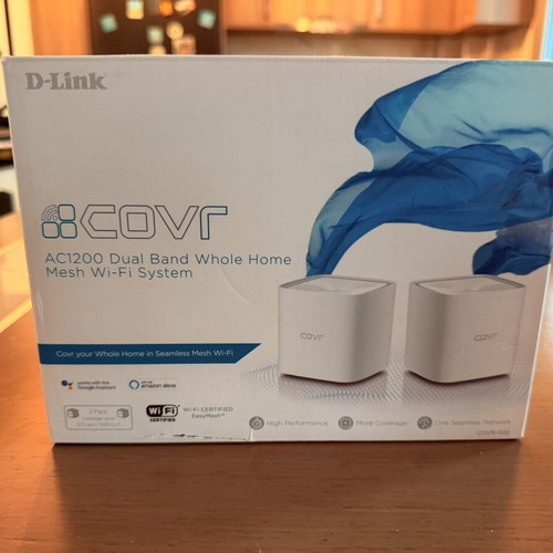 D-Link COVR Mesh Wi-Fi System AC1200 dual band, like new