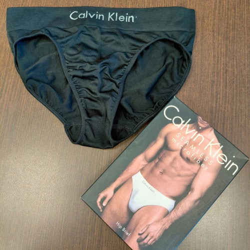 Calvin Klein men's briefs black size S new, pack of 2