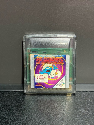 Smurfs Game Boy Color cartridge used