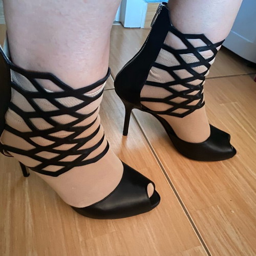 Leather shoes size 40, black