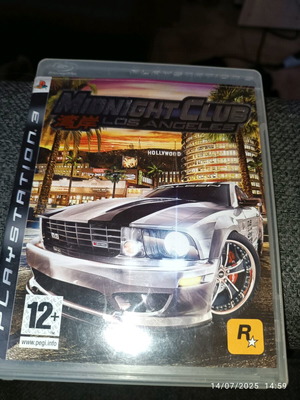 Midnight Club Los Angeles PlayStation 3 used, racing