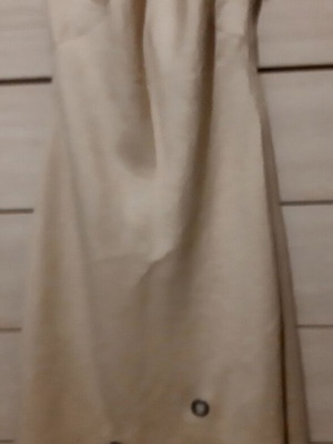 Raxevsky dress Large/40 linen 100% strapless beige like new