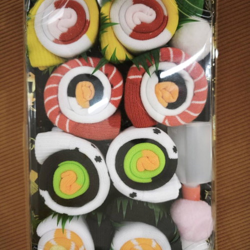 Sushi unisex socks new, multicolor