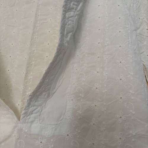Tunic like new, white with embroidery, size XS