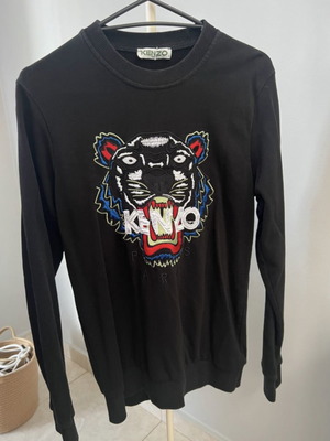Kenzo Sweatshirt Tiger μεταχειρισμένο, μαύρο, μέγεθος S