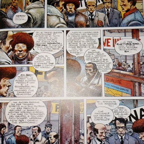 La Citta Che Non Esisteva comic used, Italian language