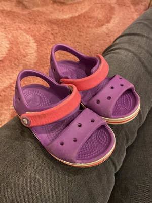 Crocs baby shoes used