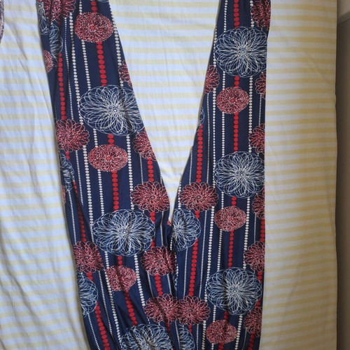 Printed women's jogger pants size M like new