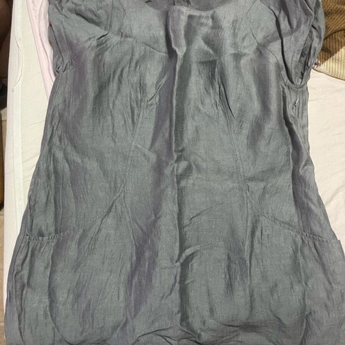 Grey midi dress like new, size M