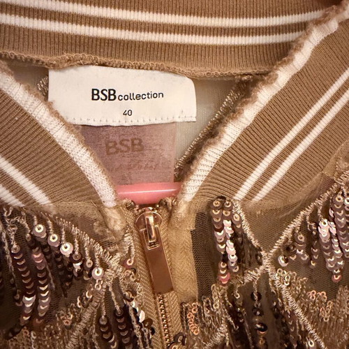 BSB cardigan with gold sequins like new