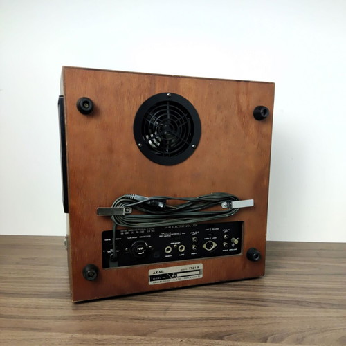 Akai 1721W vintage reel-to-reel tape recorder used