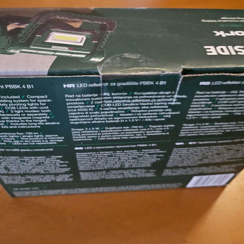 Led Work Floodlight Parkside new in box