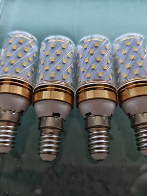 Led bulbs warm light E14, 10 pcs, like new