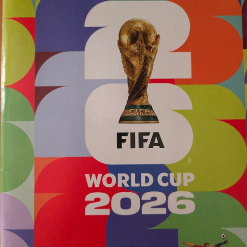 Panini World Cup 2026 album with 10 Adrenalyn cards and 11 stickers