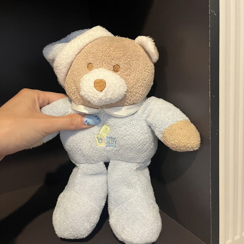 Set of 5 plush toys including Babylino train and bears