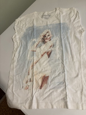 California Vintage cotton t-shirt used, size S, white