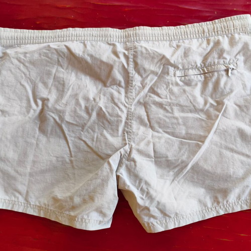 Massimo Dutti men's beige swim trunks XL