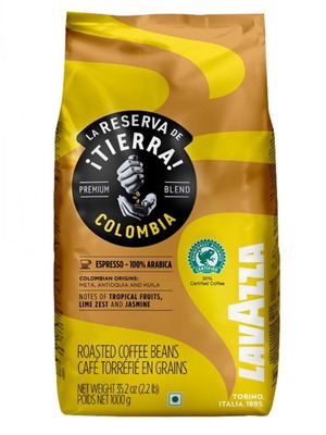 Lavazza Tierra Colombia καινούργιο, πακέτο 11 συσκευασιών του κιλού