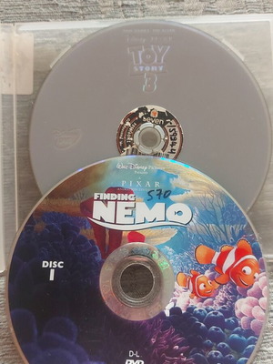 Walt Disney Ψάχνοντας τον Νέμο και Toy Story 3 DVD, μεταγλωττισμένα