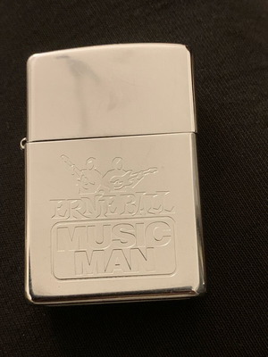 Vintage Zippo 1996 like new with Ernie Ball Music Man logo
