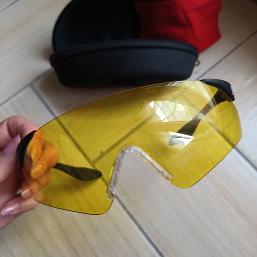 Browning shooting protective glasses yellow-black, like new
