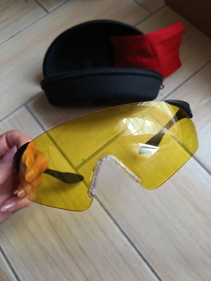 Browning shooting protective glasses yellow-black, like new