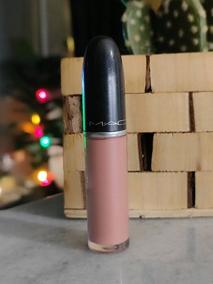 Mac Liquid Lipstick new Softly Rockin nude