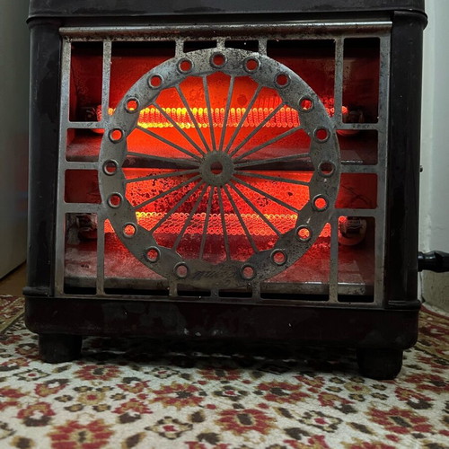 Antique heater used from 1950 in working condition
