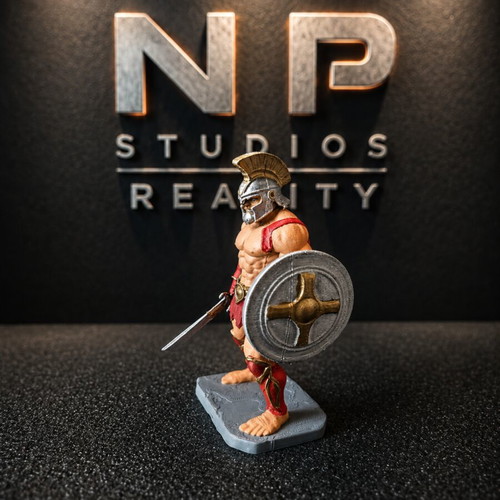 Spartan Warrior Miniature Figure 12 cm height new