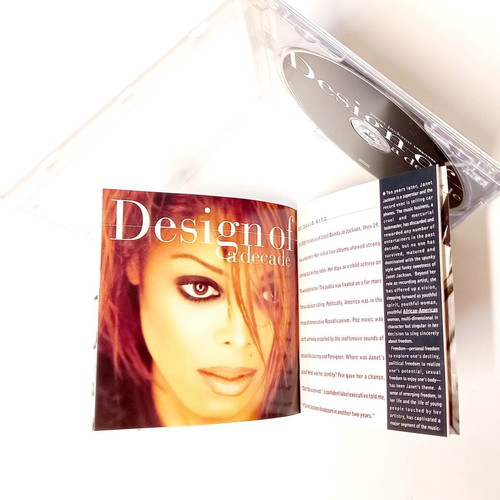 Janet Jackson Design of a Decade 1986-1996 CD used, international edition