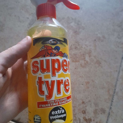 Spray tyre and plastic polish 500ml